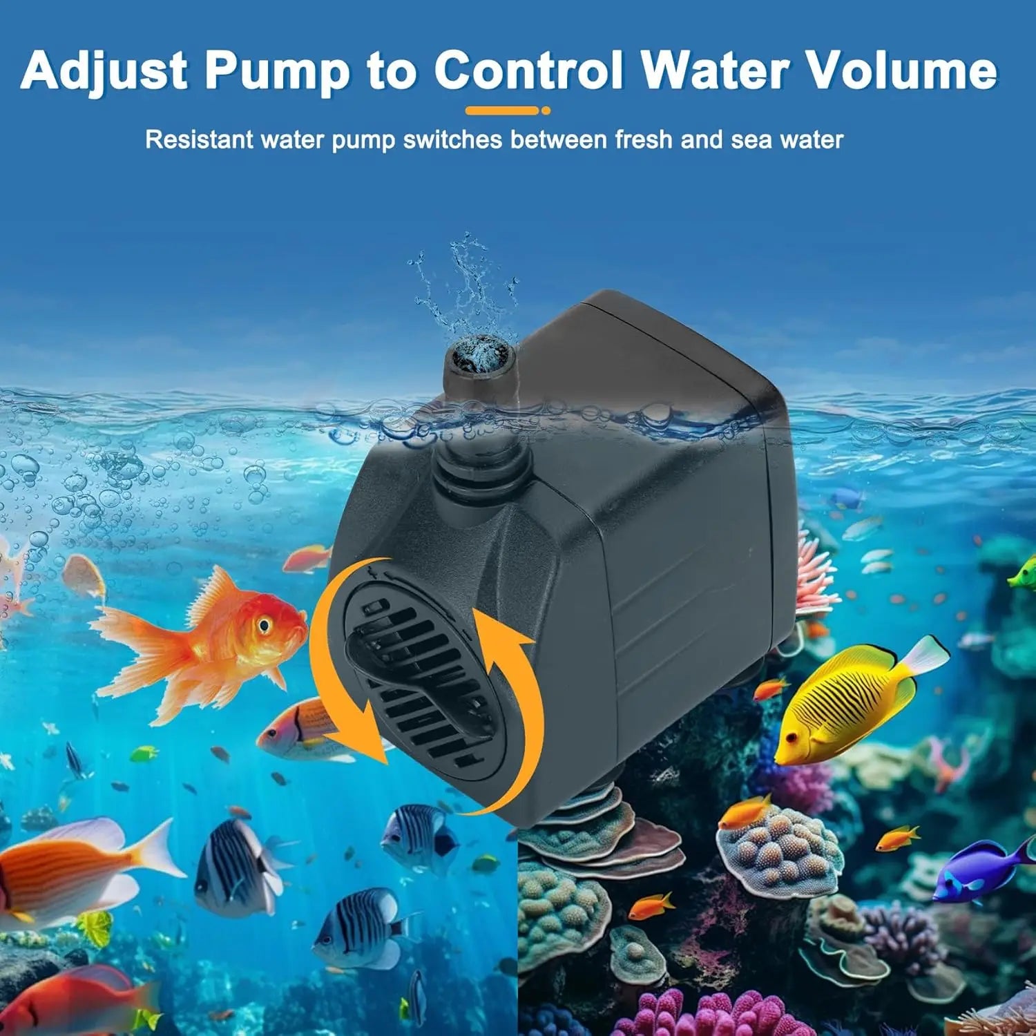 Aquarium Chiller for Fish Tank 79Gal Hydroponic Water Chiller 1/3HP Cooler with Remote Control Pump