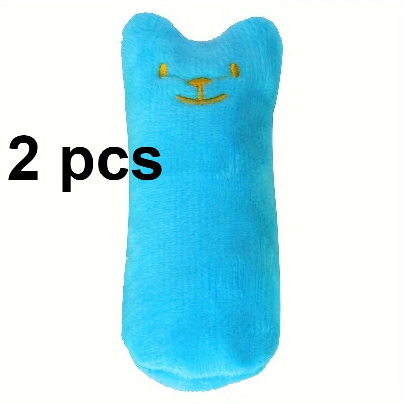 1/2 Piece Chew and Grind Toy Pink/blue, Durable Chew and Grind Toy, Interactive Play