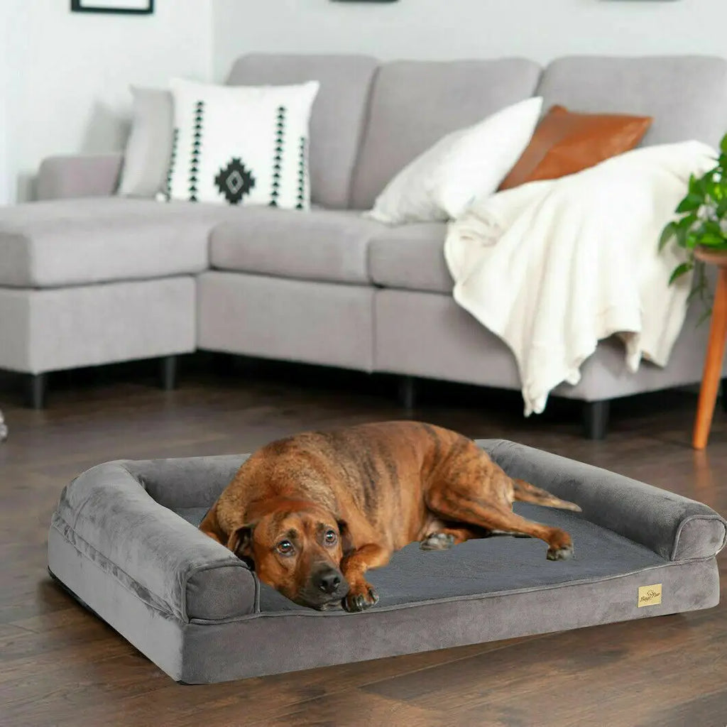 XXL Large Orthopedic Dog Bed Cozy with Washable Cover
