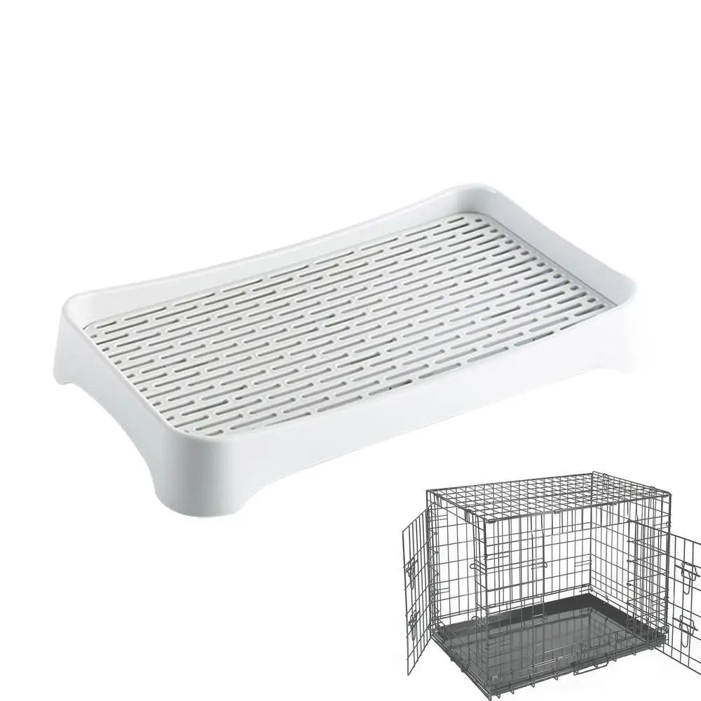 Square Cage Box Potty Trainer Sturdy Box Litter Pan For Adult Guinea Pigs Rabbits Hamster