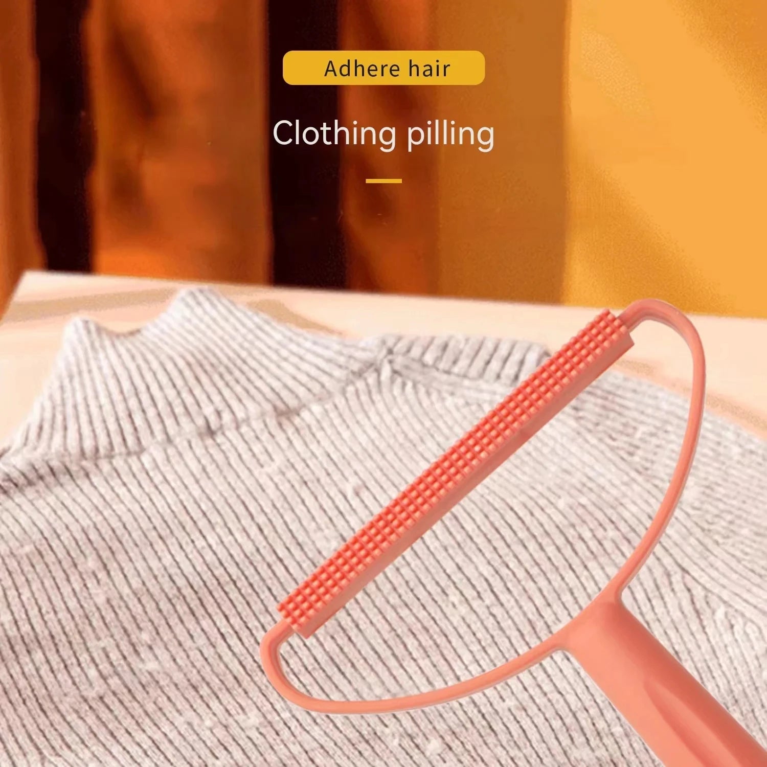 Portable Clothes Lint Roller Remover Lint Fabric Shaver， Removes Pet Hair Lint Particles From Clothes