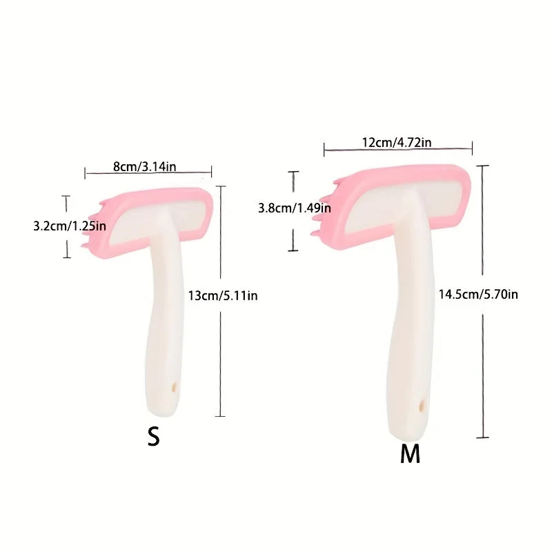 1Pc Detachable Rabbit Massage Hair Removal Comb For Rabbits, Chinchillas and Cats