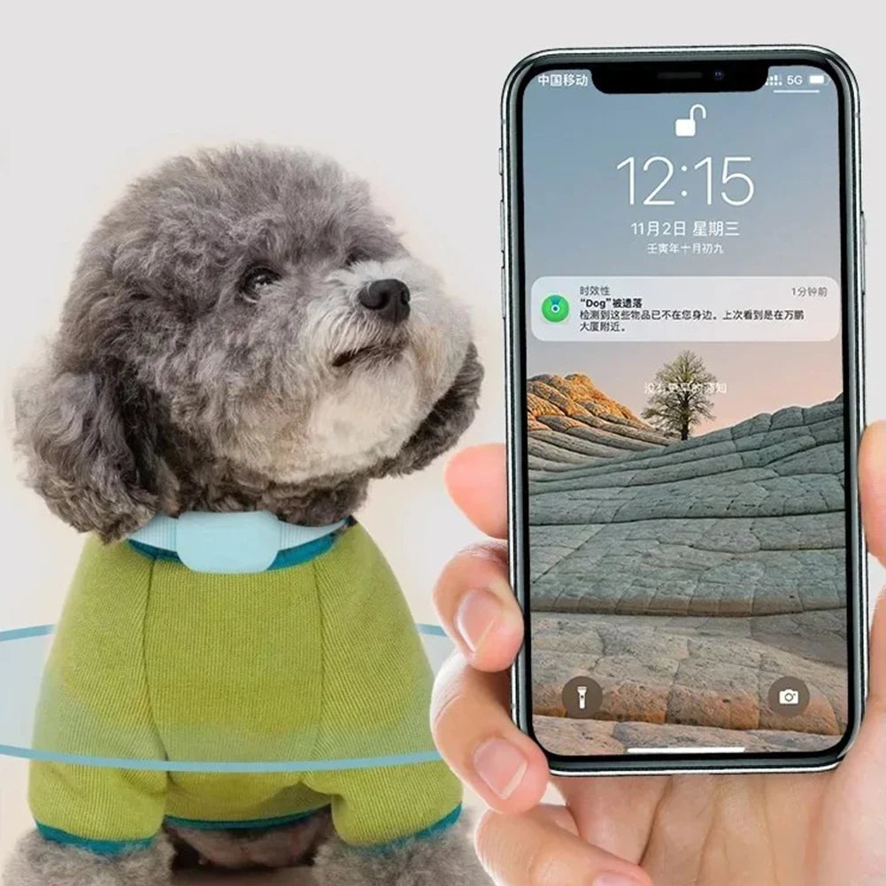 Pet GPS Tracker with Adjustable Collar for Dogs and Cats