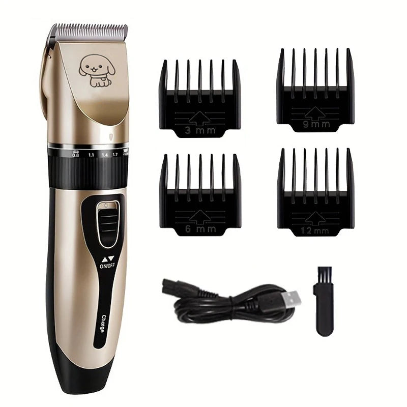 Dog/Cat Hair Trimmer Kit Electric Precision Clippers Perfect for Professional Grooming at Home