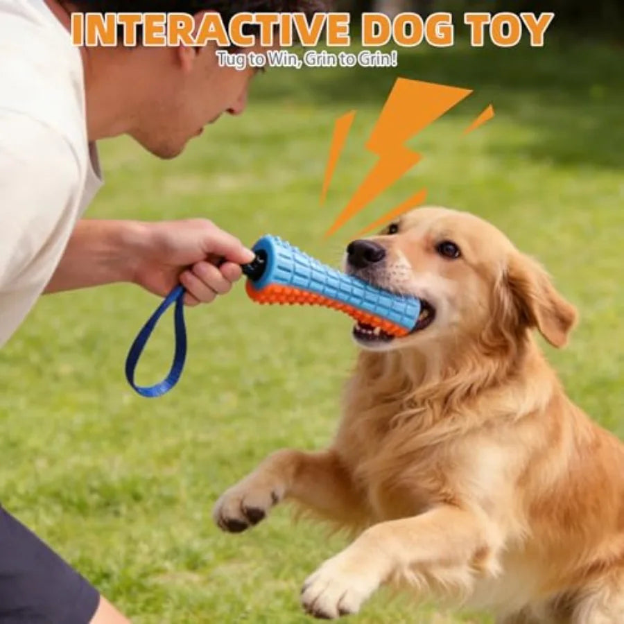 Floating Dog Toys, 2 Pack TPR Water Pool Fetching Toy with Durable Rope for Small Medium Large Dogs, Bright Bumper Interactive