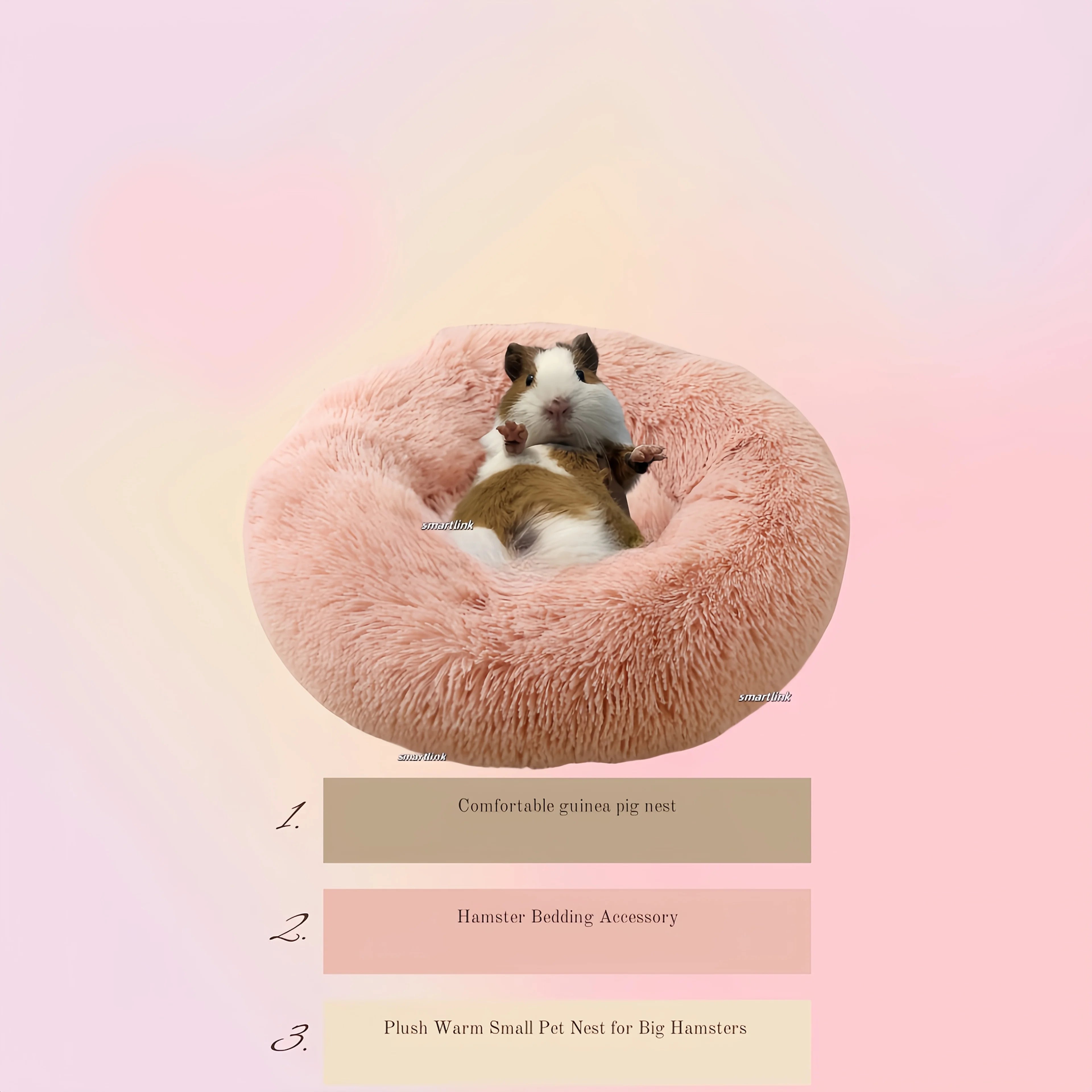 Plush Small Animal Nest Bed Soft and Warm