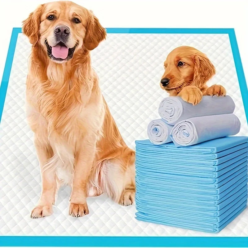 Dog Pee Pads Various Sizes Of Premium Disposable Dog Training Pads Super Absorbency Blue Extra Strength Leak-Proof