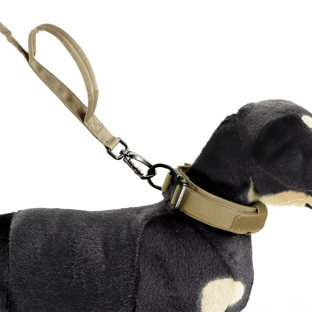 Military Dog Leashes Adjustable Leash Quick Release Elastic Rope With 2 Control Handle For Medium and Small Dogs