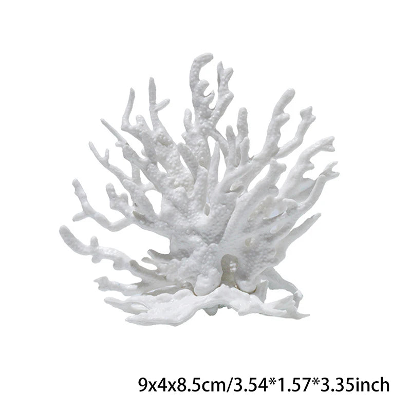Coralline Artificial Aquarium Fish Tank Decorations PVC Plants Coral Ornaments