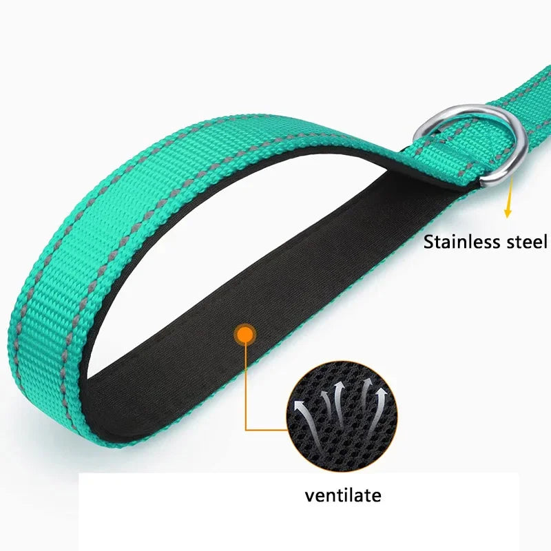 Night Reflection Dog Leash, Pet Walking Training Leash