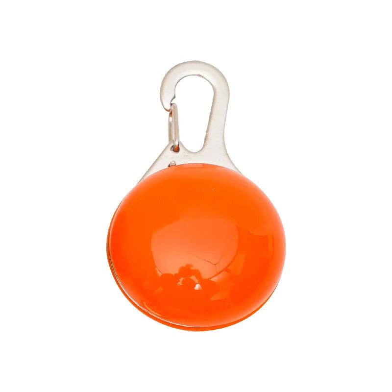 Led Luminous Dog Cat Collar Glowing Pendant Night Safety Decoration