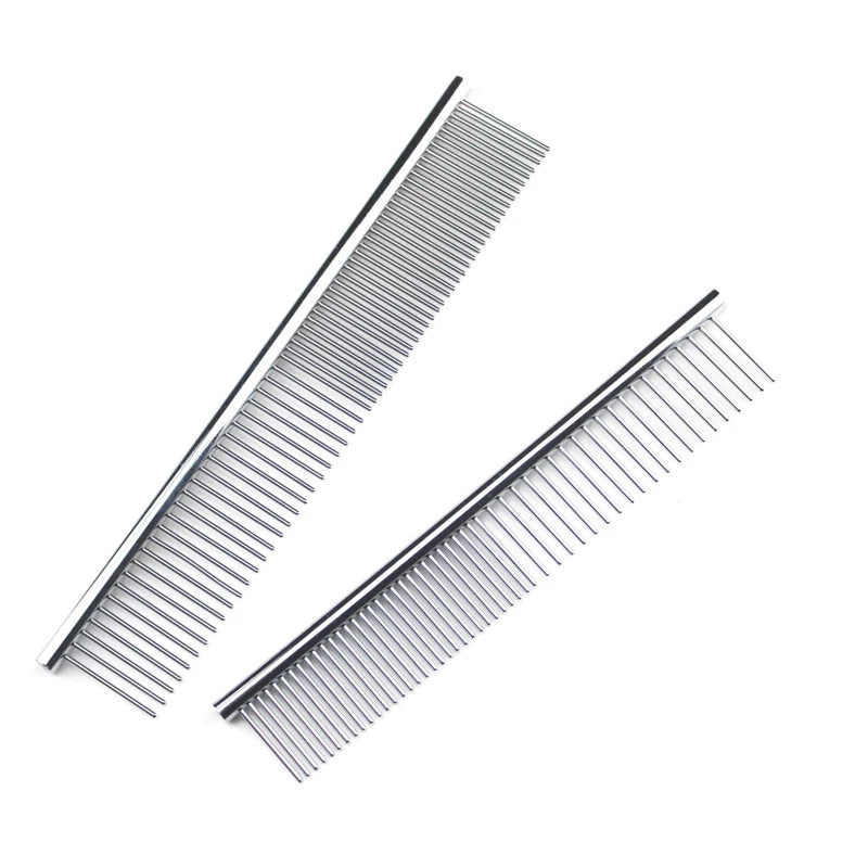 Stainless Steel Comb Long Thick Hair Fur Removal, Comb 16/19cm