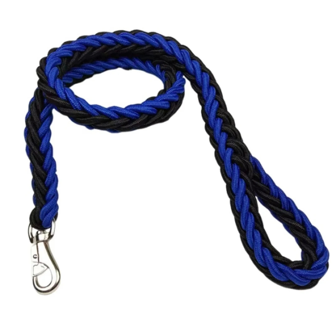 Durable Nylon Braided Large Dog Leash Traction Rope
