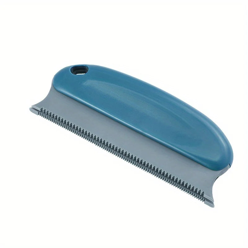 Effective Pet Hair Remover Brush For Cats Dogs and Small Pets - Gently Shaves Wool And Cleans Fur