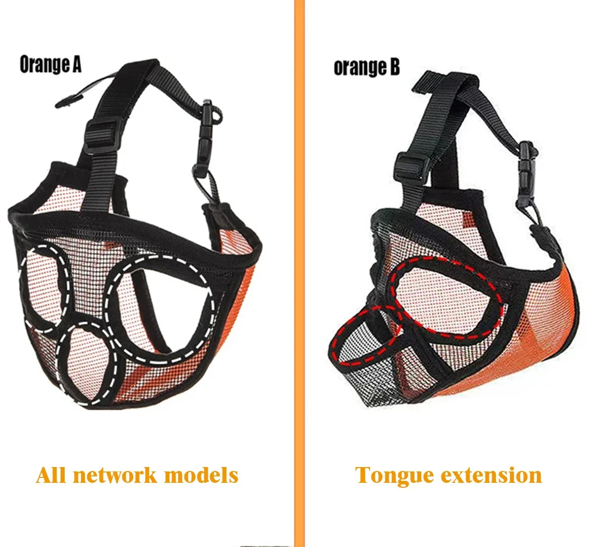 Pet Dog Mask, Short Mouth Dog Anti-biting, Anti-eating, Anti-barking, Adjustable, Breathable for Pugs, French Bulldogs and English Bulldogs