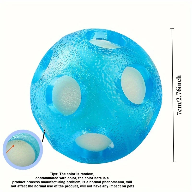 1pc Floating Ocean Ball, Dog Toy Ball, Chase, Water Play, Dog Toy Ball, TPR, Interactive