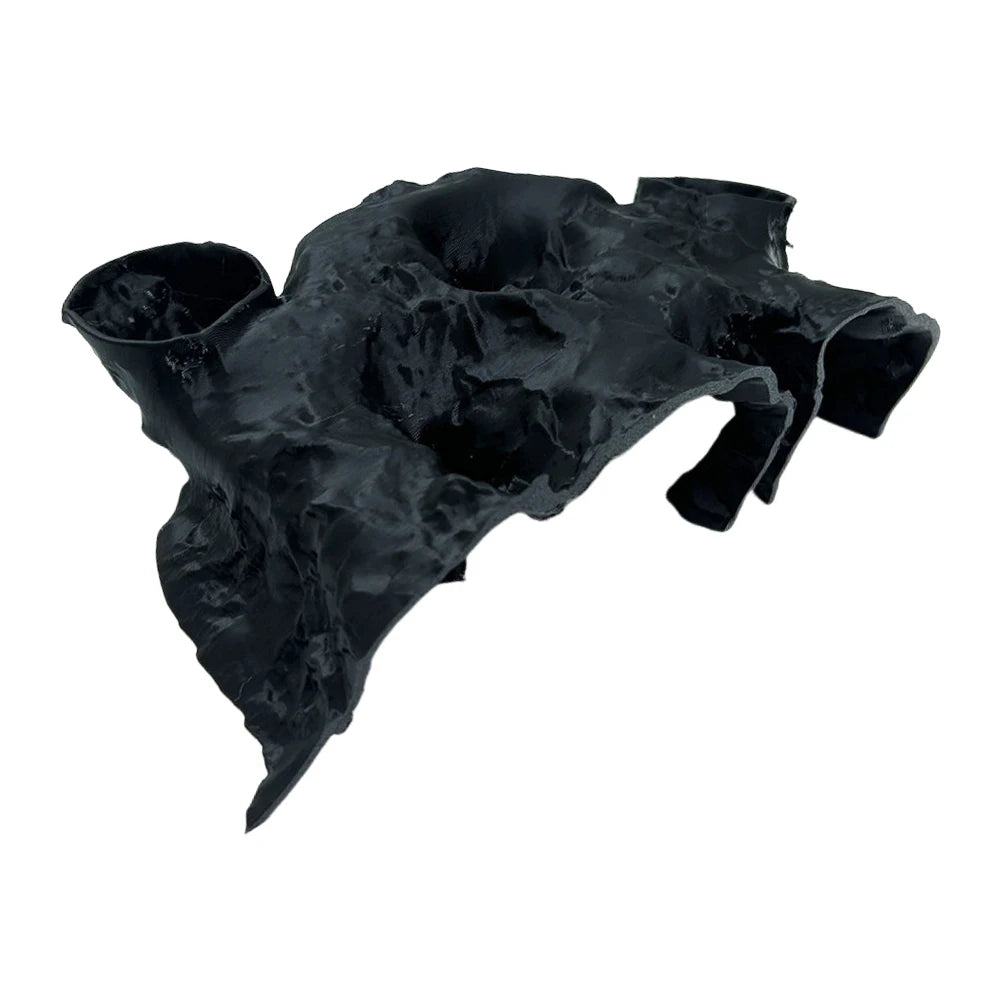 3D Printed Aquarium Underground Tunnel Cave Natural Curve Bowl Hide Shelter Fish Tank