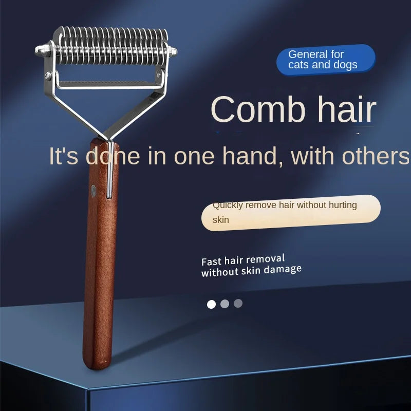 Pet Dog Brush Cat Comb Self Cleaning Pet Hair Remover