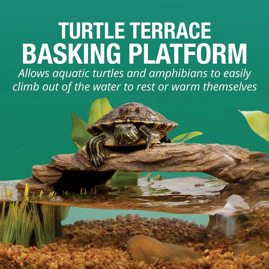 15-Gallon Aquatic Reptile & Amphibian Habitat Kit for Turtles, Frogs, Newts, Salamanders - 24.4x12.5x12.7 inches