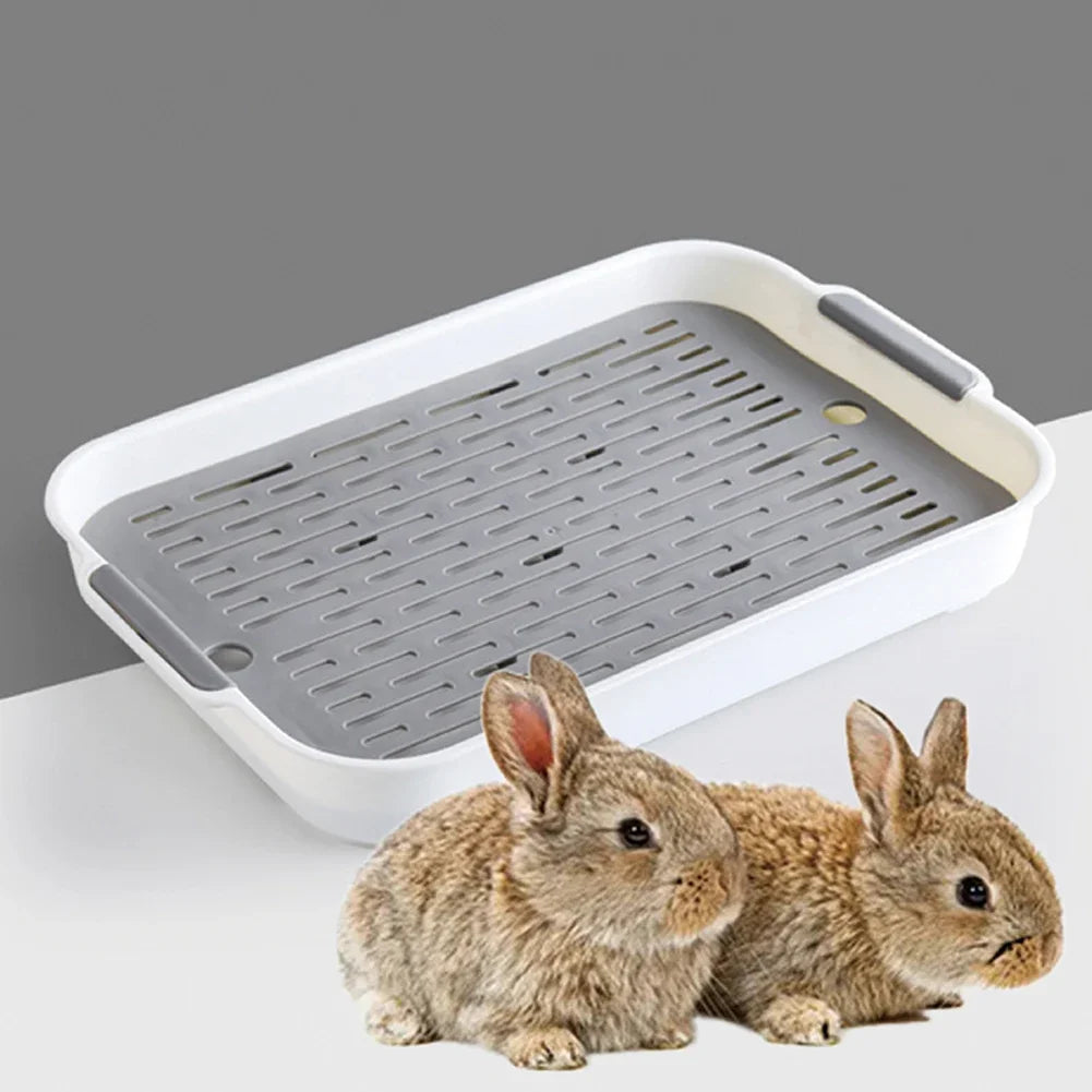 Litter Box Small Pet Toilet Tray Corner For Ferret Hamster Dragon Cat Guinea Pig