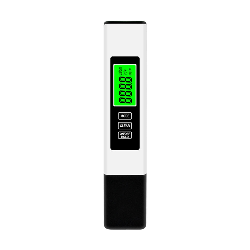 4 in 1 Digital Water Tester TDS EC & Temperature(°C °F) Meter Backlit LCD Display Drinking Water Aquariums