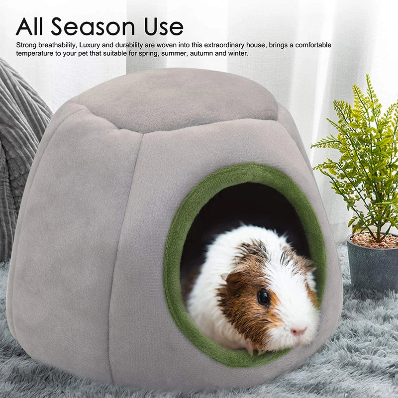 Hamster House Guinea Pig Cage Hamster Cotton House Small Animal Nest Winter Warm
