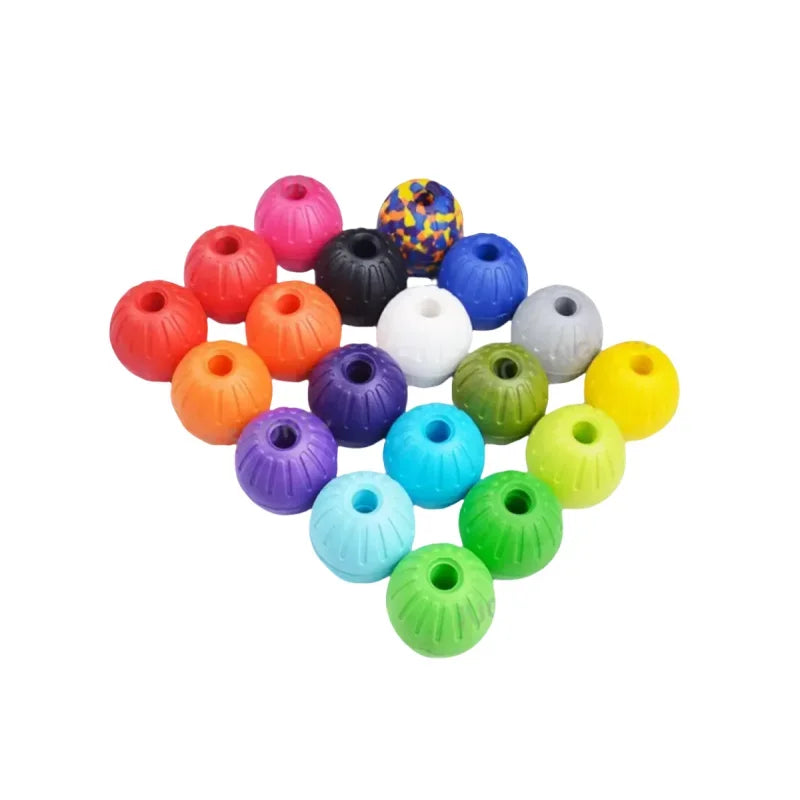 Hollow Dog Rubber Ball Can Float On The Water Surface Indestructible Dog Balls Training Chewing Toy For Dogs
