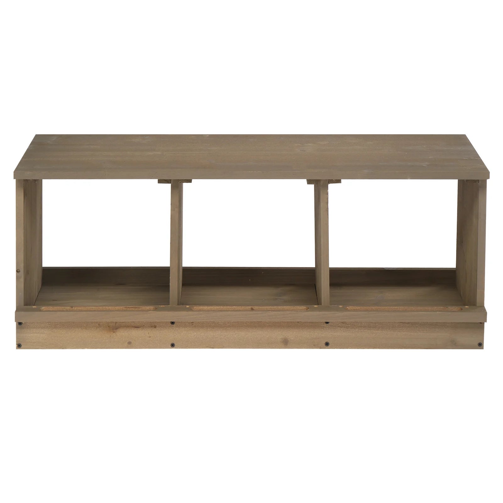 Nesting Boxes for Chickens, Wooden 3 Compartments