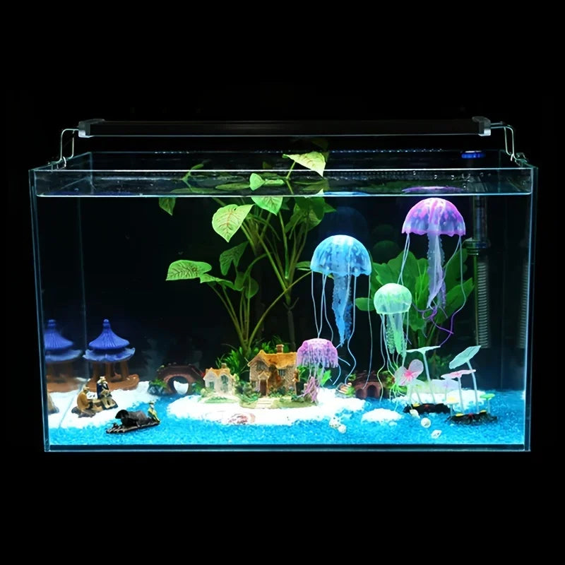 Artificial Swim Glow Jellyfish for Fish Tank