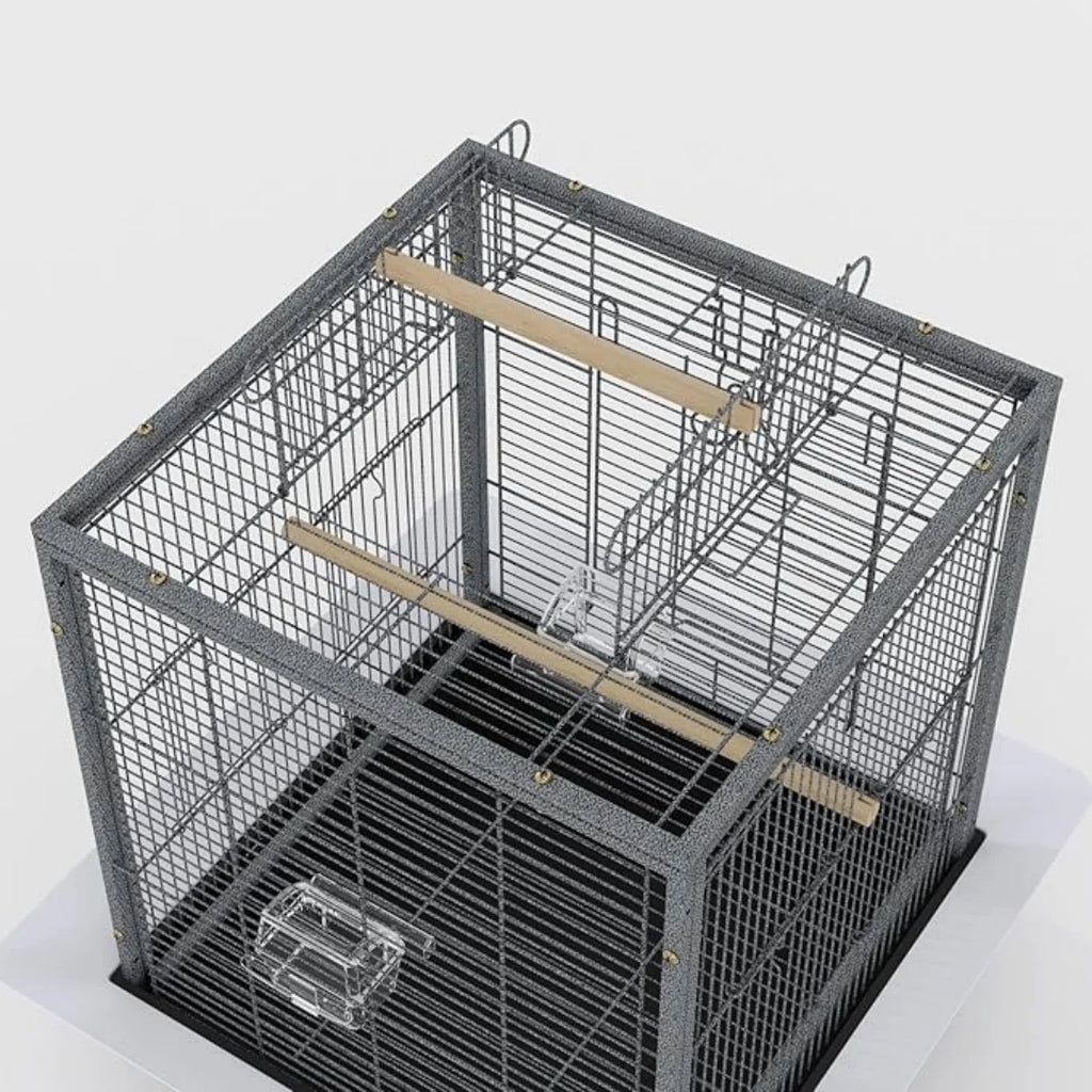 Metal Bird Cage Luxury Metal Breeding Bird Villa Iron