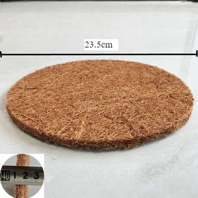 10pc Round Bird Cage Nesting Mat Breeding Pads Coconut Fiber Bird Cage Box Liners