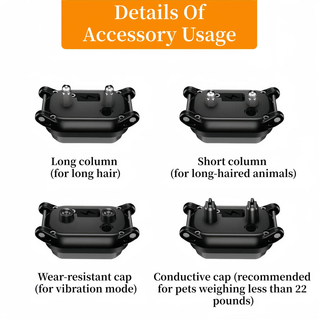 Waterproof Dog Bark Collar, Rechargeable Anti-Bark Collar For Small Medium Dog