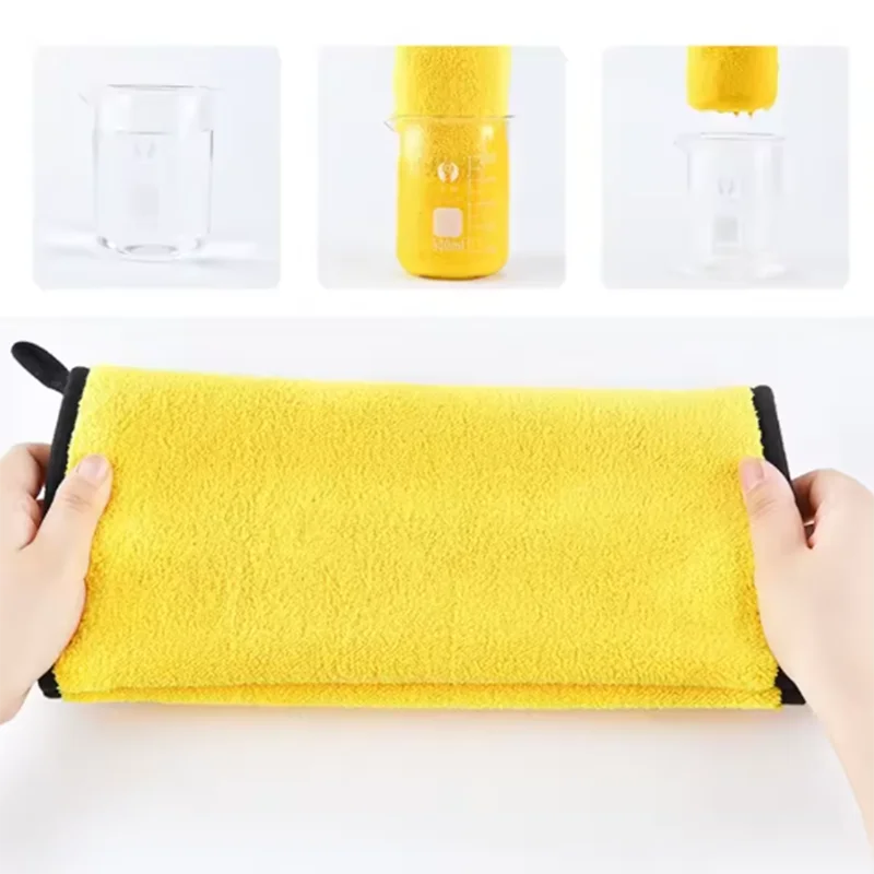 Pet Absorbent Microfiber Dog Bathing Towel Wiping Cloth