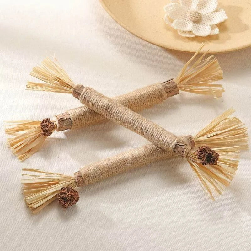 Silvervine Chew Sticks for Cats Kittens Teeth Cleaning, Calm Cat Anxiety, Aggressive Chewers Cat Dental Toy