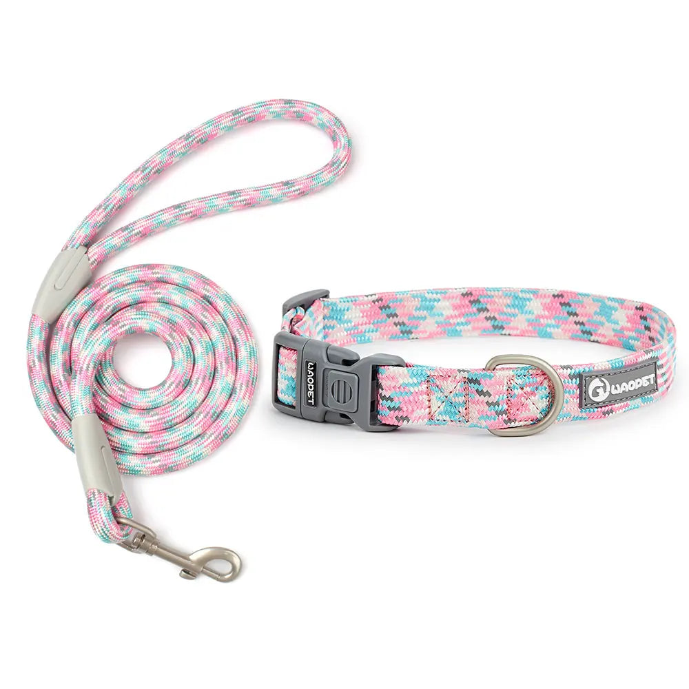 Leashes And Collar Set For Small Medium Large Dogs
