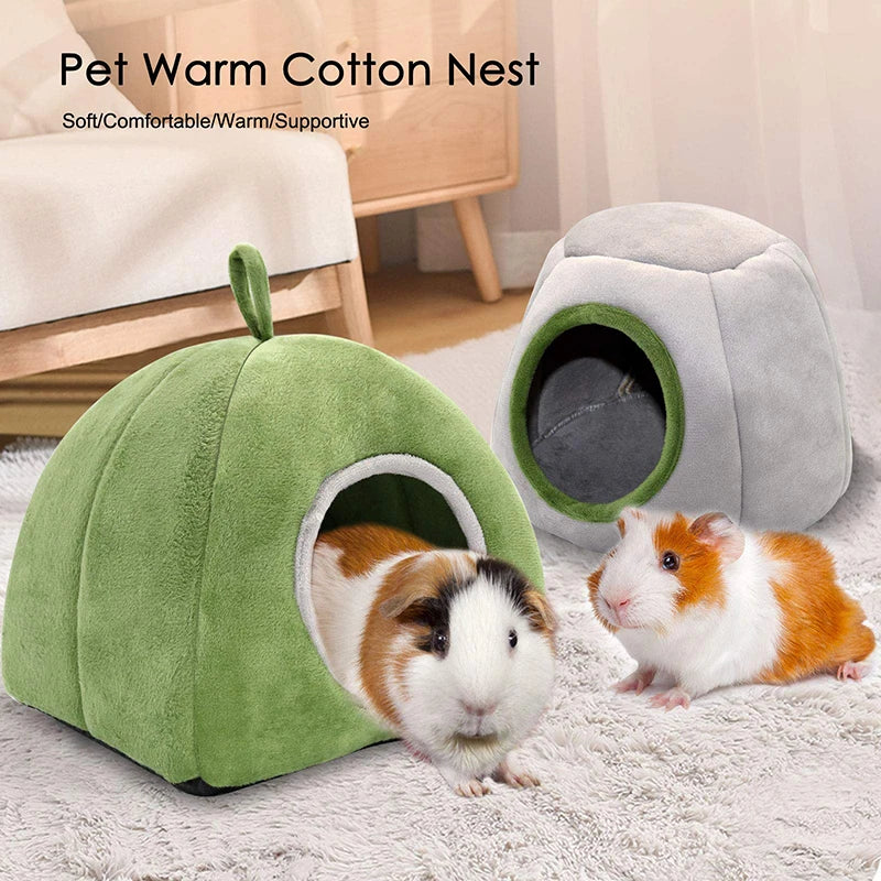 Hamster House Guinea Pig Cage Hamster Cotton House Small Animal Nest Winter Warm