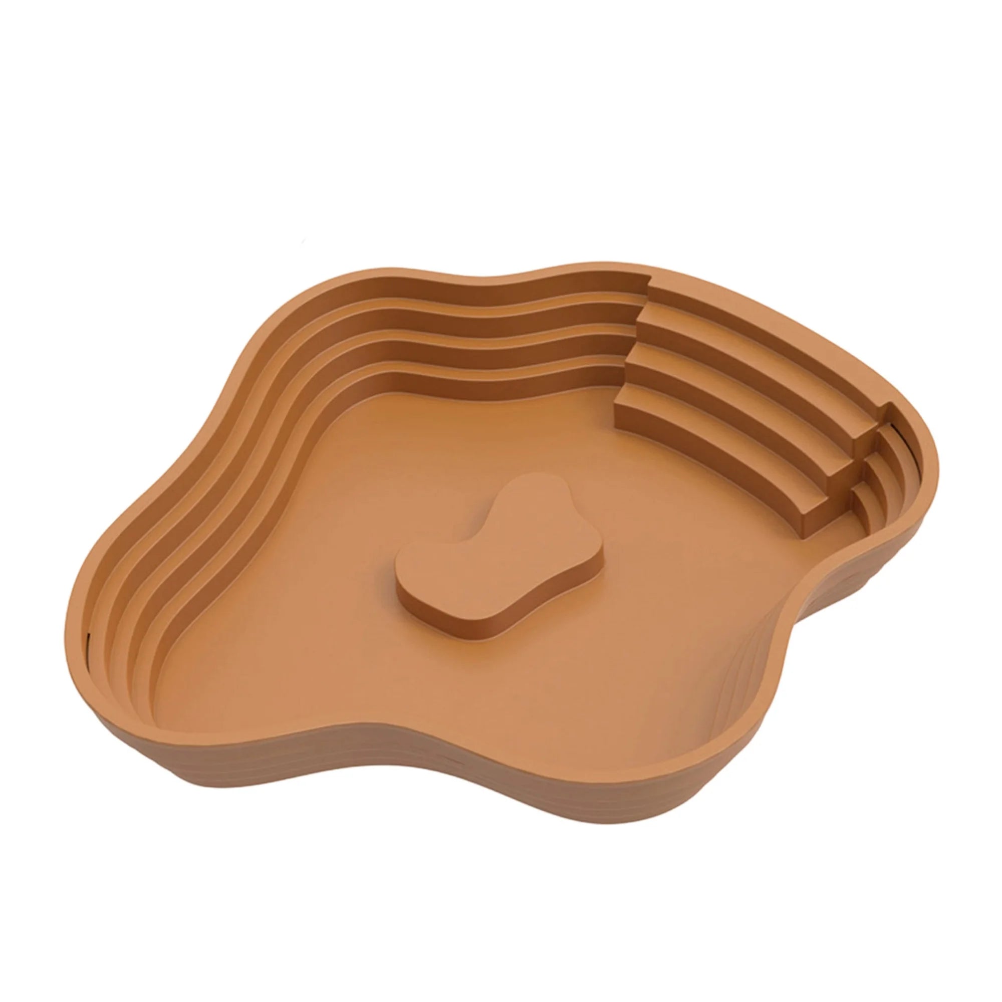 Reptile Habitat Decor Bathing Pool Feeding Dish Water Bowl for Gecko Snake Turtle Bearded Dragon Lizard