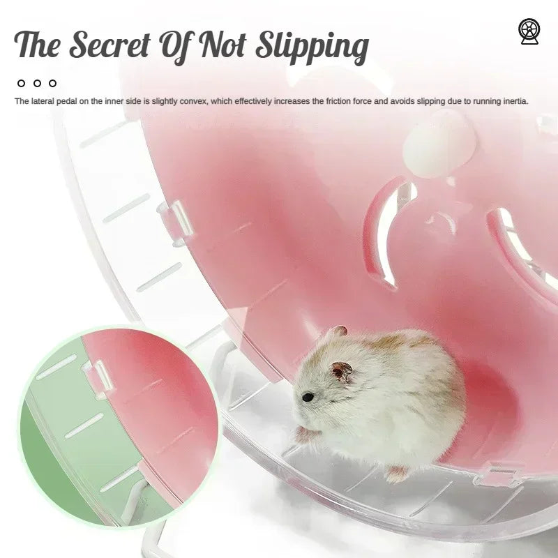 Small Rodent Running Wheel, Exercise Play Toys