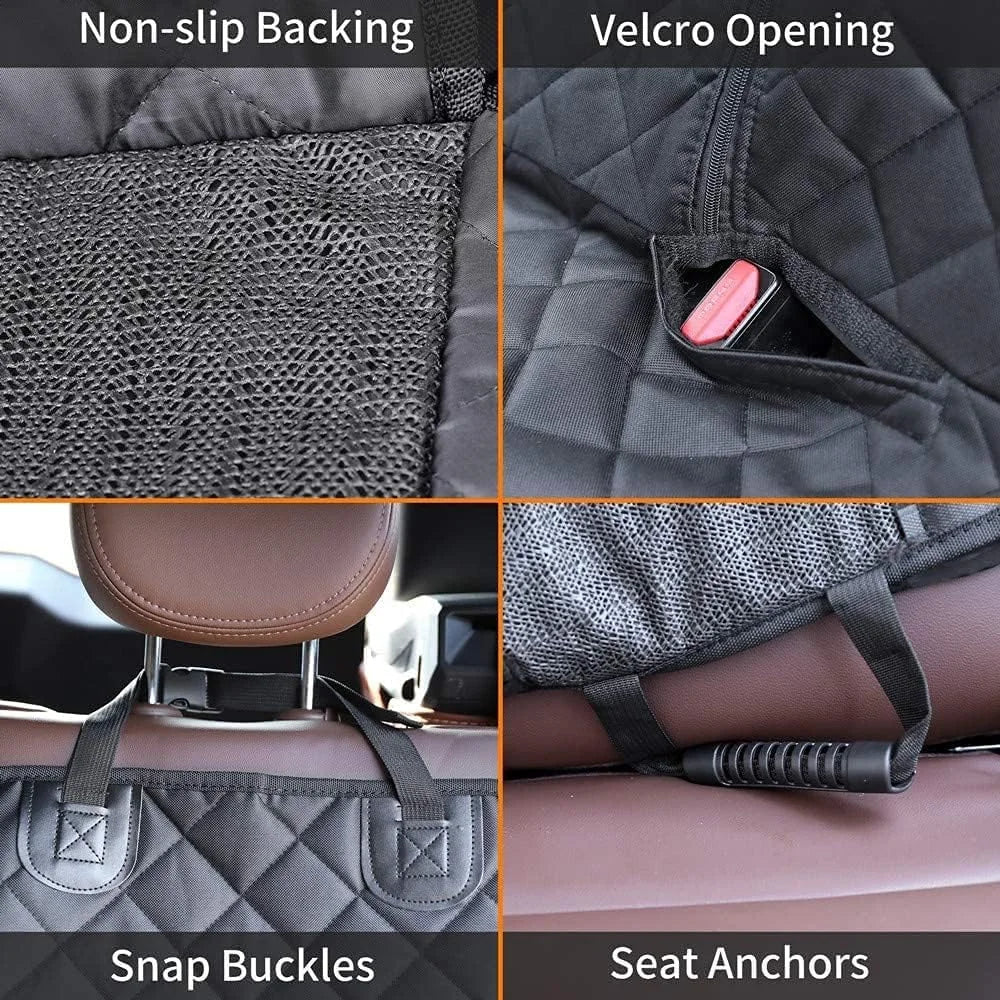 Back Seat Car Seat Cover Protector Waterproof Bench Car Seat Cover, Non-Slip Reat Seat Cover