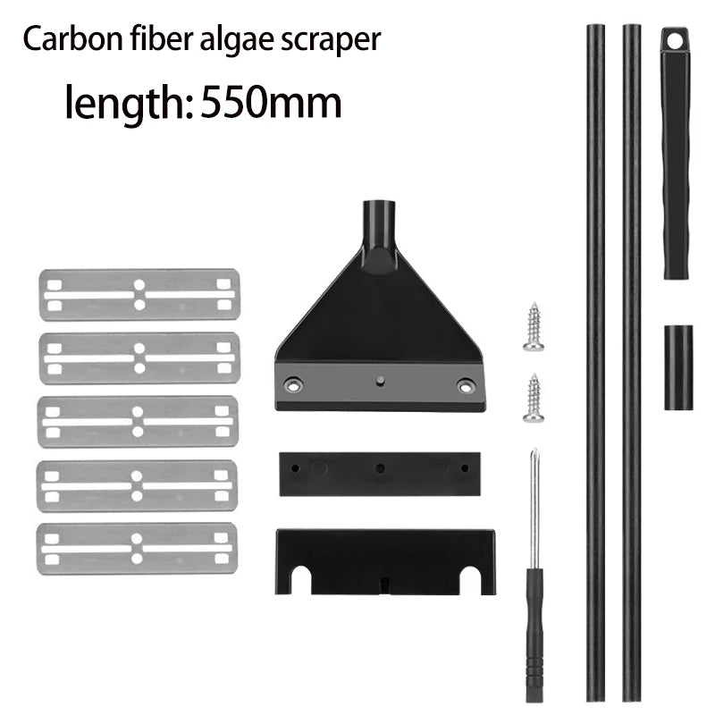 Aquarium Cleaning Tool Fish Tank Flat Sand Algae Removal Scraper