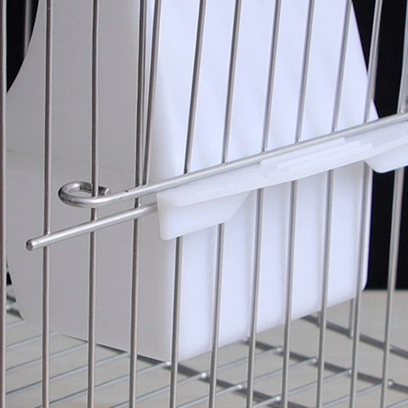 Hanging Bird Feeders Plastic Food Container