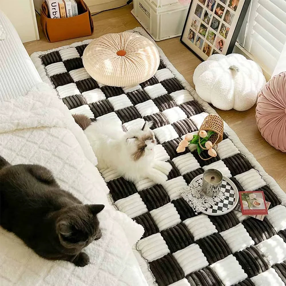 Dog Bed Warm Mat for Car Seat Cover Pet Cat Blanket Anti-slip Washable Cushion Sofa Couch Cover Protector