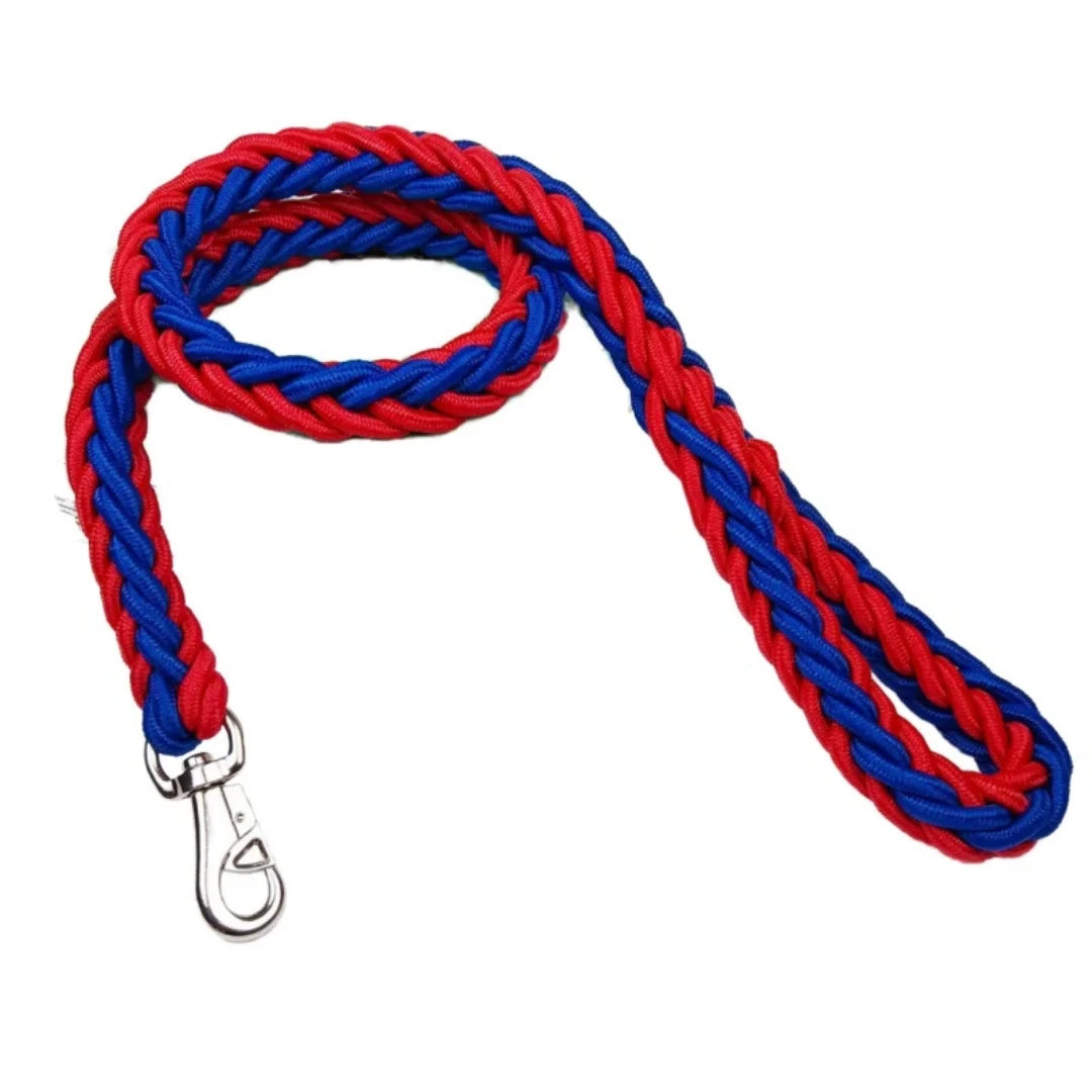 Durable Nylon Braided Large Dog Leash Traction Rope