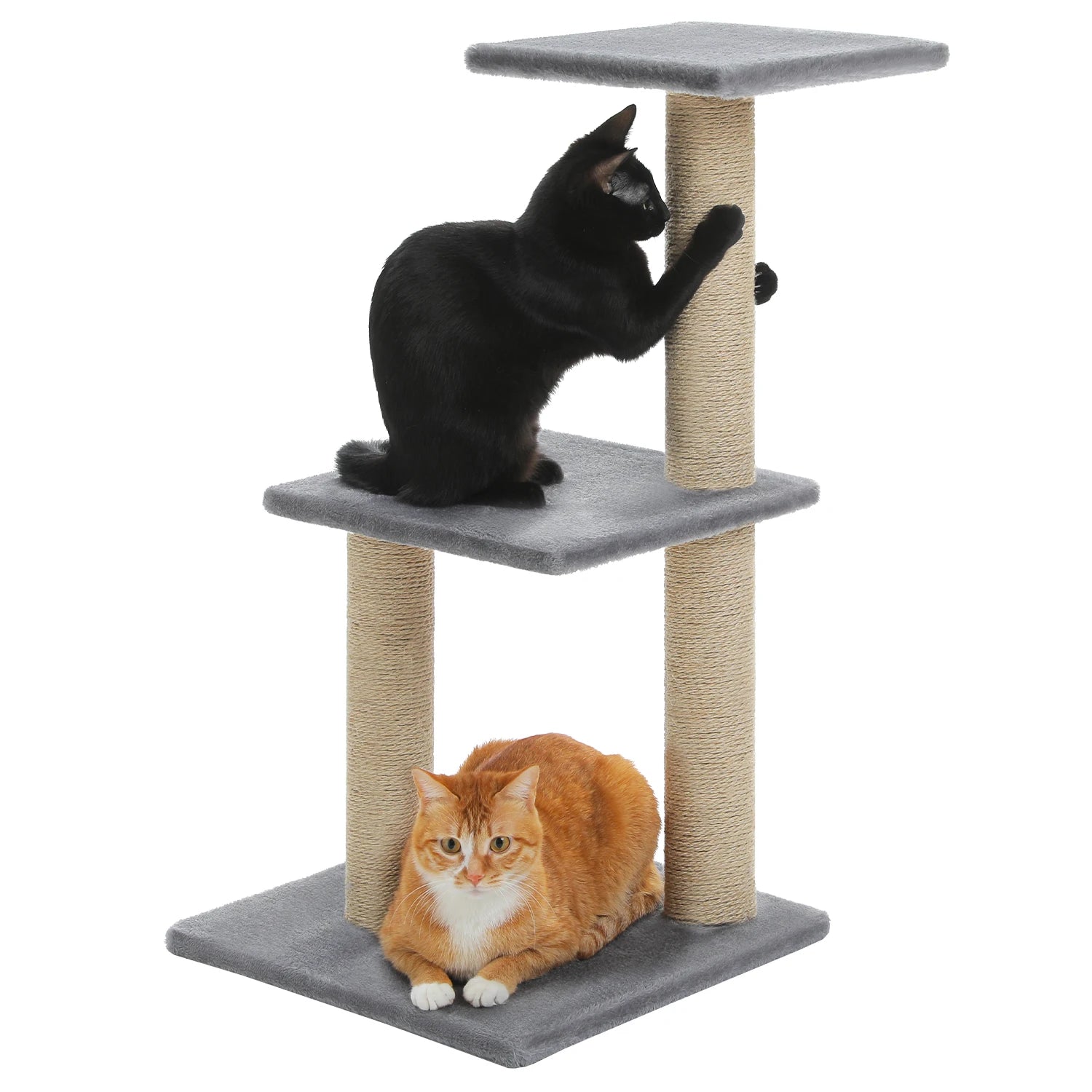 Cat tree Cat Tower for Indoor Cats 2 Styles Cat Activity Tree with Cat Scratching Posts Big Hammock and Removable Top Perch