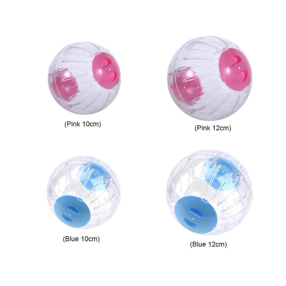 10/12cm Plastic Exercise Playing Rodent Running Jogging Ball for small pets