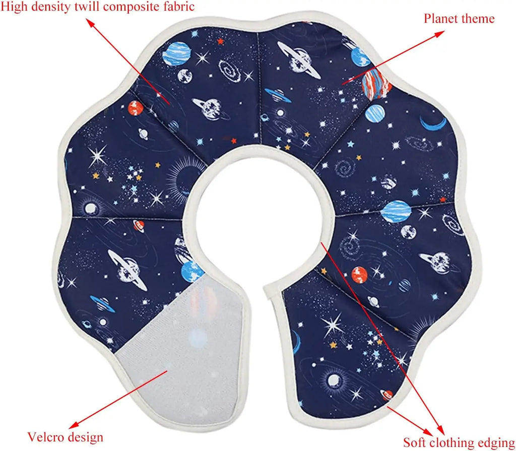 Soft Cat Cone, Adjustable Recovery Collar After Surgery to Prevent Licking Wound, Protective Cat Neck Cone, Comfortable