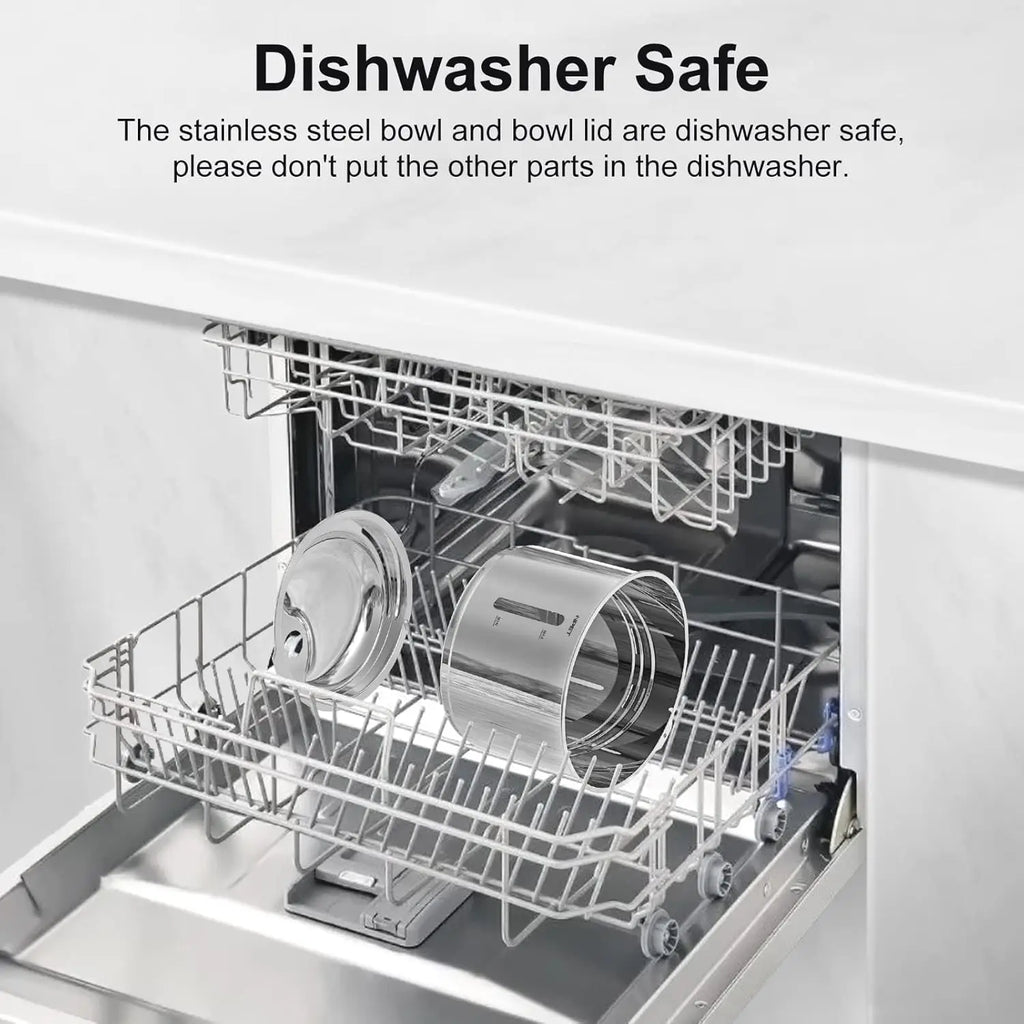 Cat Dog Water Fountain Stainless Steel, 50oz/1.5L Dishwasher Safe with Visible Window Light