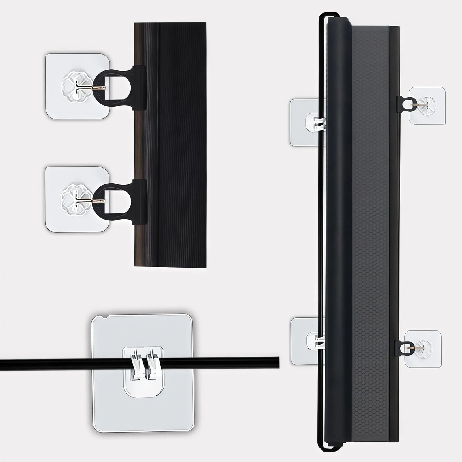 Automatic Extendable Pet Gate Barrier Anti Jump Fence for Dogs Cats with Anti Escape Door Stoppers