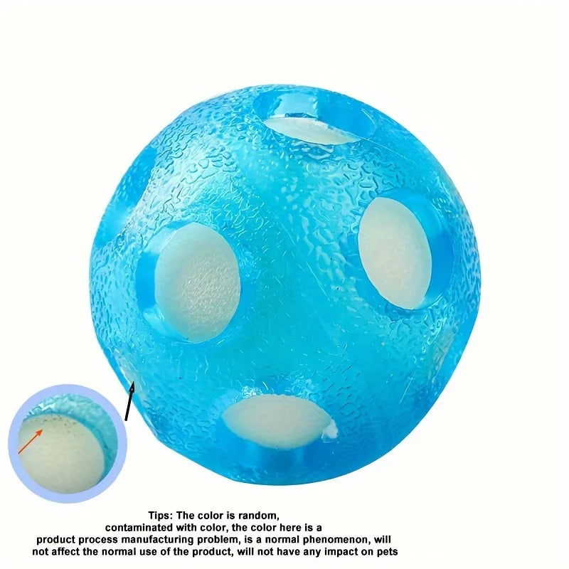 1pc Floating Ocean Ball, Dog Toy Ball, Chase, Water Play, Dog Toy Ball, TPR, Interactive