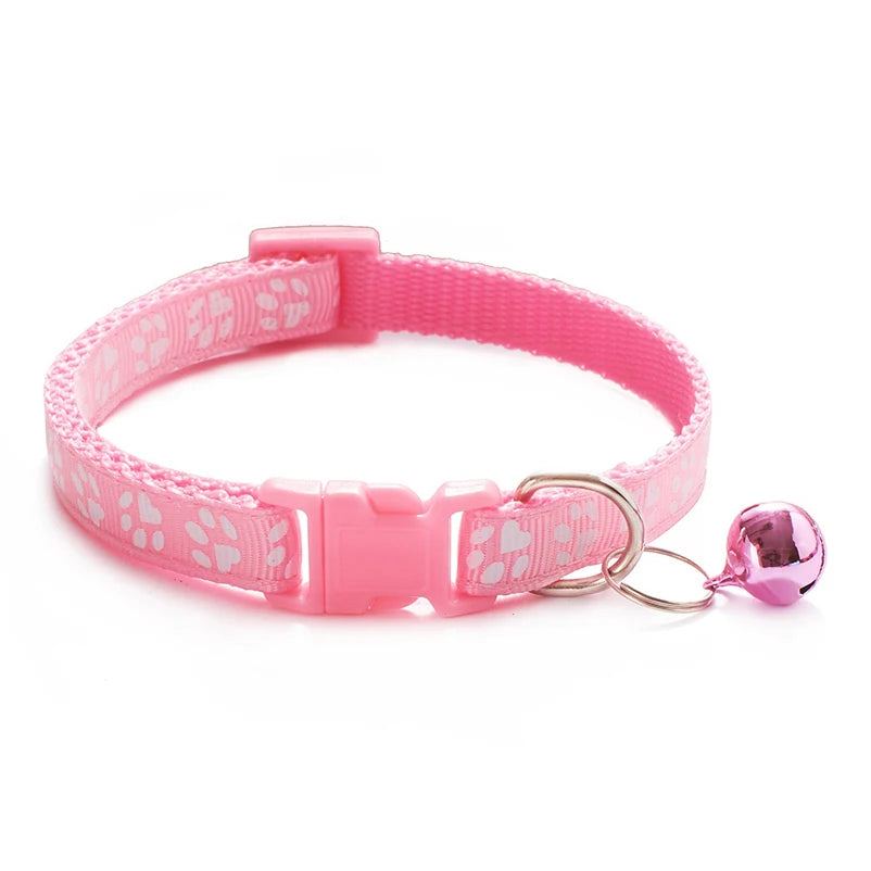 Cat bell collar multiple colors
